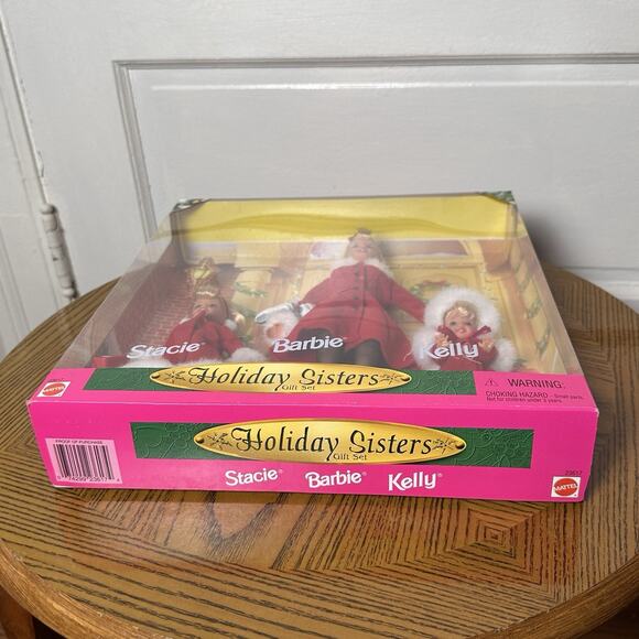 Vintage Barbie Holiday Sisters 1999 Gift Set Stacie, Barbie, Kelly-MPN 23617-NIB - Picture 12 of 14